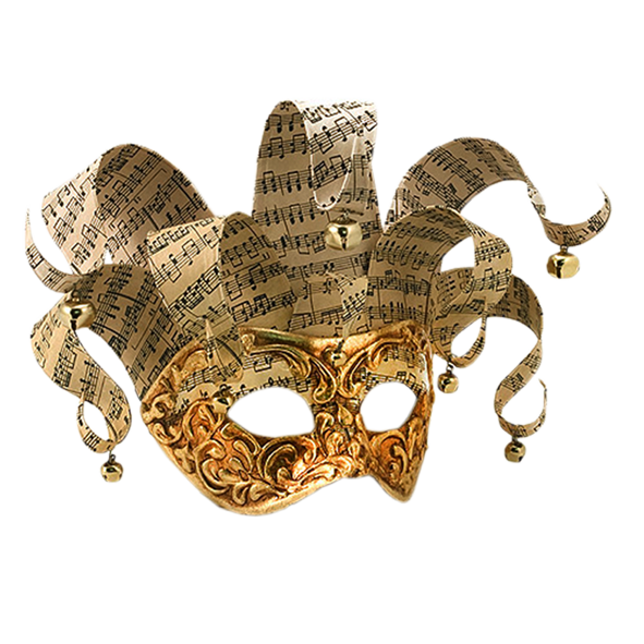 Venice Ball Carnival Masquerade Of Mask Blindfold Clipart