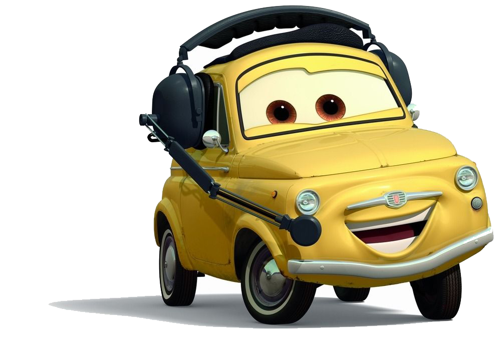 Championship Fillmore Cars Mater-National Luigi Cartoon Car Clipart