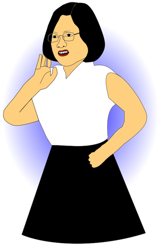 Japanese Politician Lady Clipart