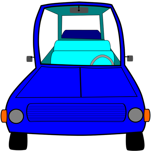 Blue Vehicle Clipart