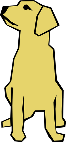Cartoon Dog Portrait Clipart