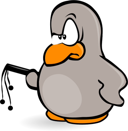 Of Angry Penguin Clipart