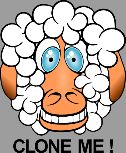 Comic Sheep Clipart