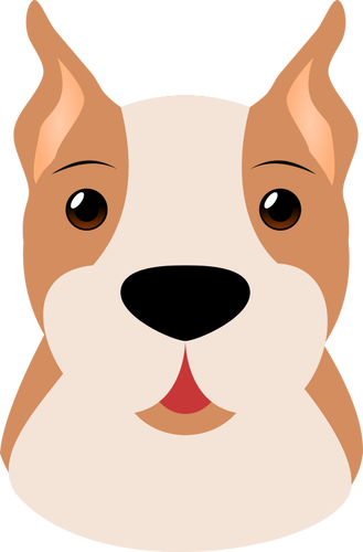 Cartoon Image Of Dog'S Head Clipart