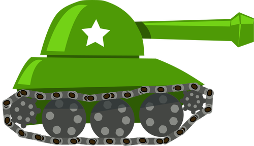 Cartoon Tank Clipart