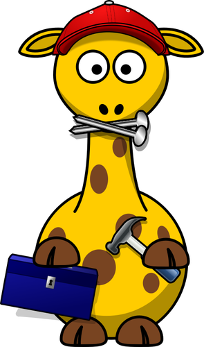 Diy Man Giraffe Clipart
