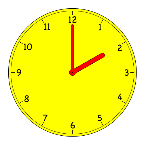 Analogue Clock Clipart