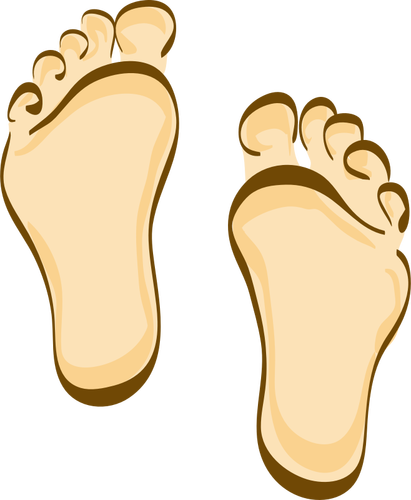Human Feet Cartoon Clip Art Clipart