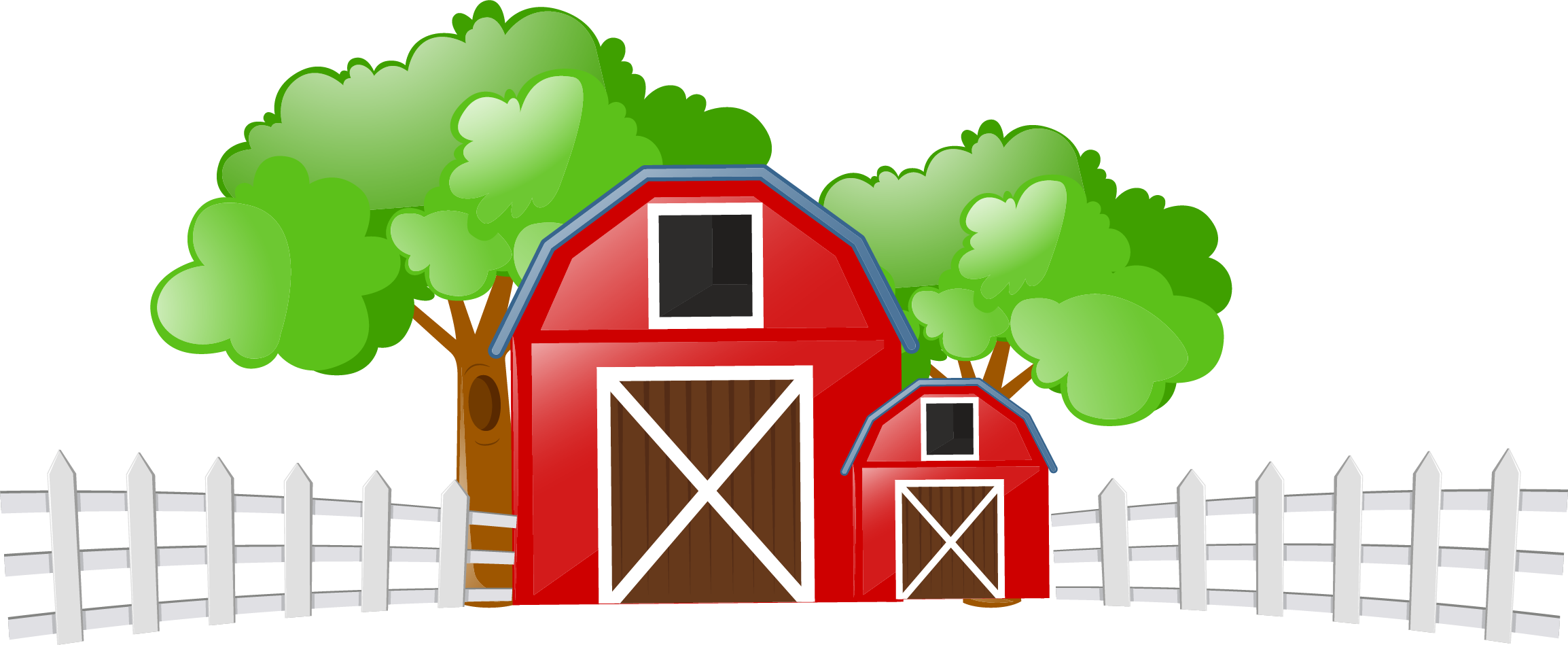Farm Field Cartoon Livestock Cattle Free HQ Image Clipart