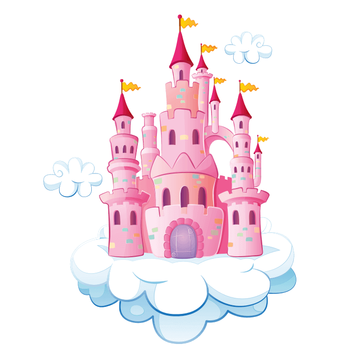 Wallpaper Cinderella Cartoon Desktop Castle Charming Prince Clipart