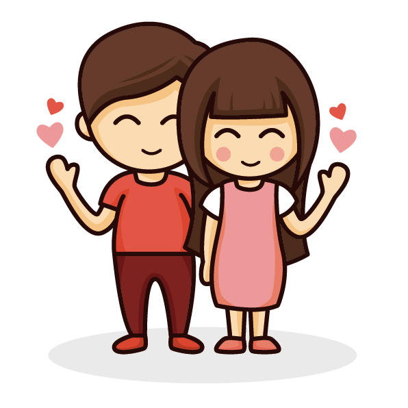 Couple Love Drawing Cartoon Free Download Image Clipart