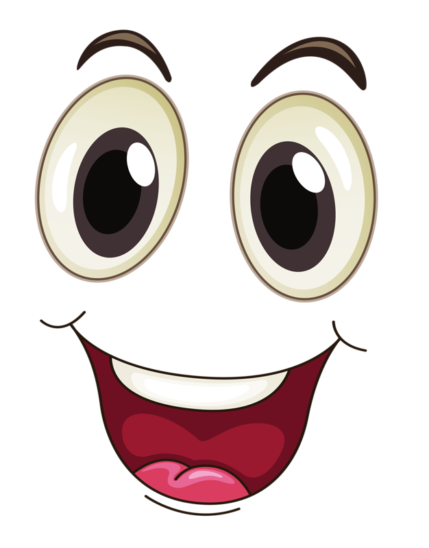 Mouth Happy Eye Cartoon Face Free Download PNG HD Clipart