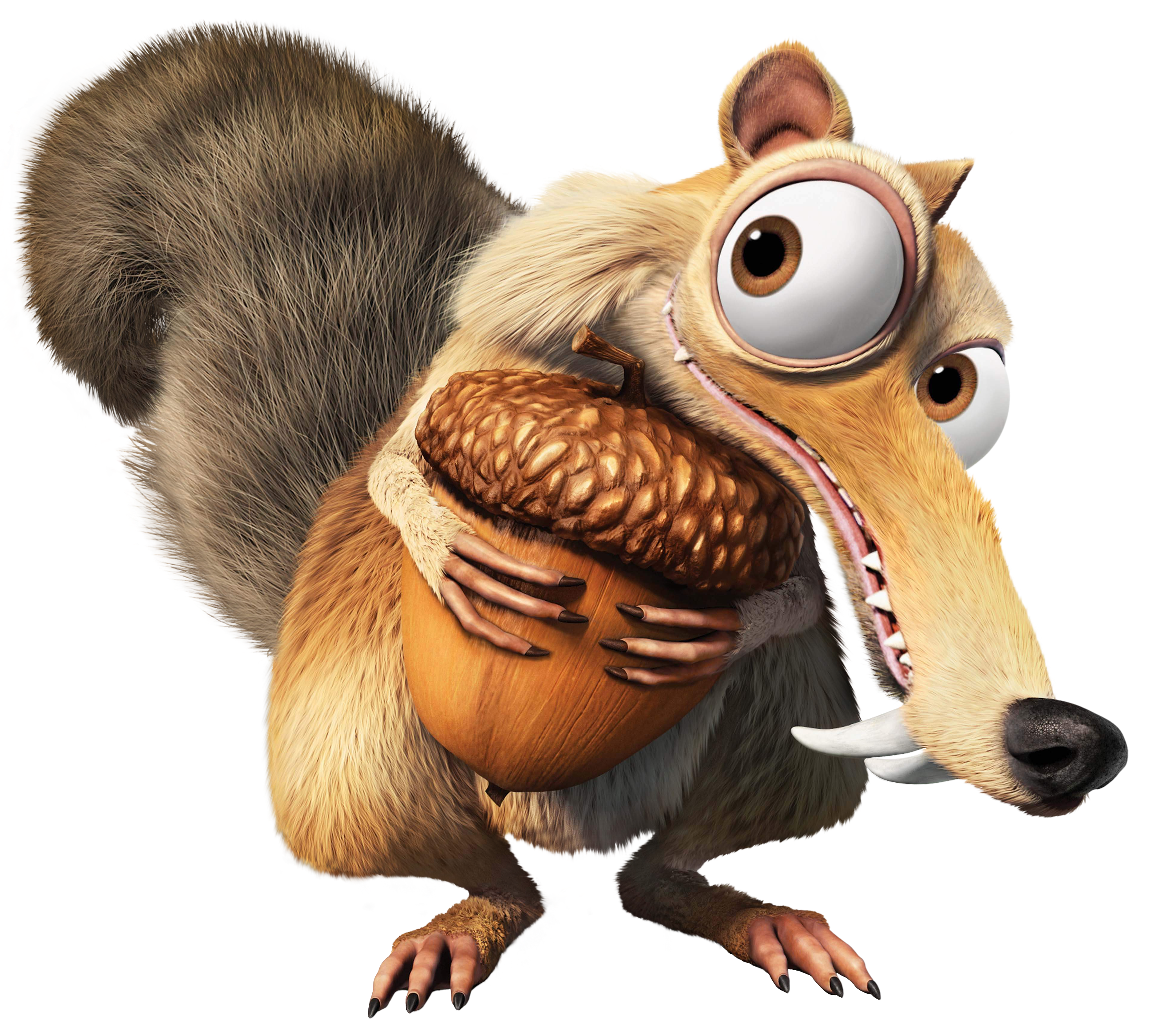 Squirrel Age Scrat Transparent Ice Sid Scratte Clipart