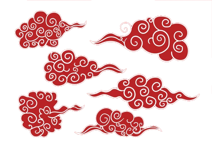 Clouds Japanese Culture Japan Cartoon Icon Clipart