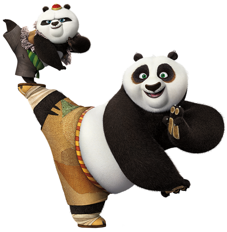 Panda Fu Giant Po Kung Free Transparent Image HQ Clipart