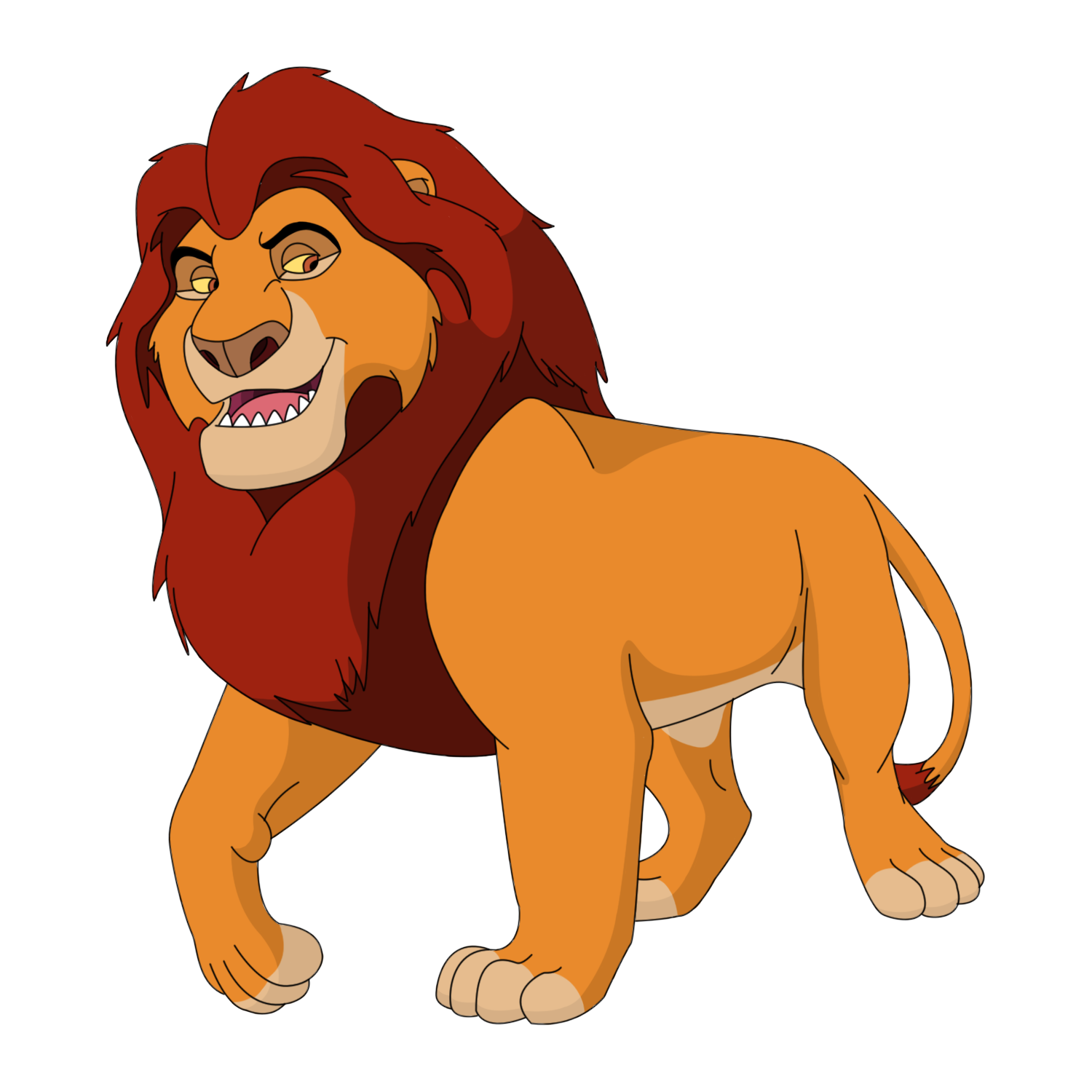 King Nala Mufasa Lion Zazu The Simba Clipart