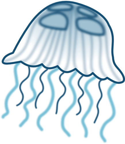 Color Jellyfish Clipart
