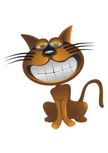Smiling Cat Clipart