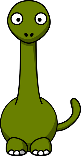 Cartoon Image Of A Dinosaur Clipart
