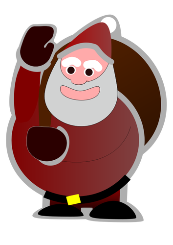Sweet Santa Claus Clipart