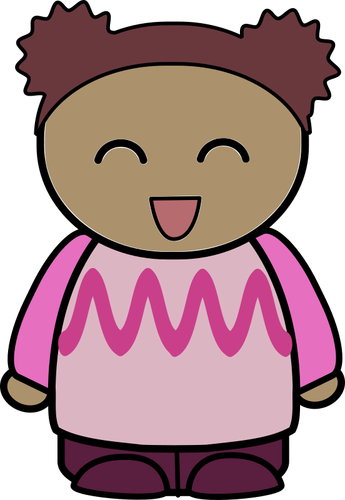 Laughing Girl Clipart