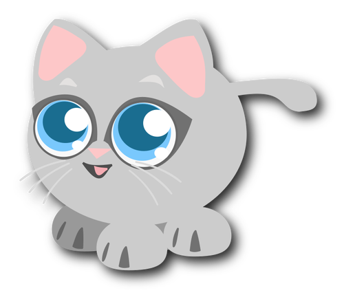 Cartoon Kitten Clipart