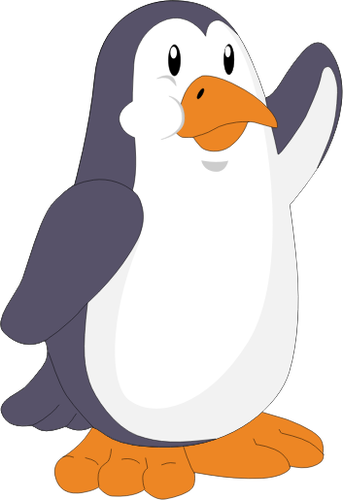 Penguin Cartoon Drawing Clipart