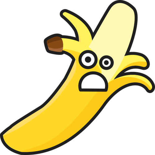 Sad Banana Clipart
