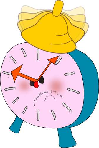 Cartoon Alarm Clock Clipart