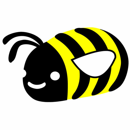 Bee Cartoon Clip Art Clipart