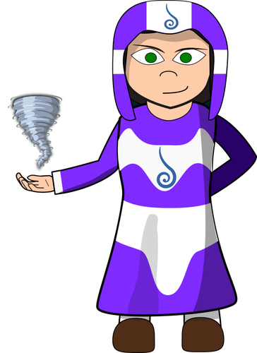Wind Mage Image Clipart