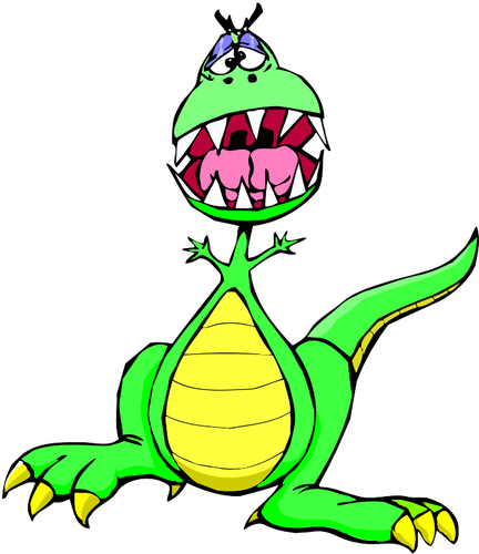 Cartoon Dino Image Clipart