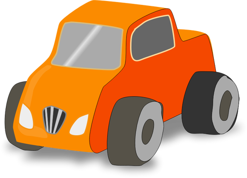 Simple Toy Car Truck Clipart