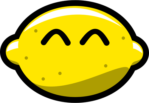 Of Lemon Smiling At You Clipart