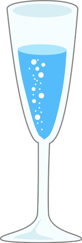 Glass Of Bubbly Clipart