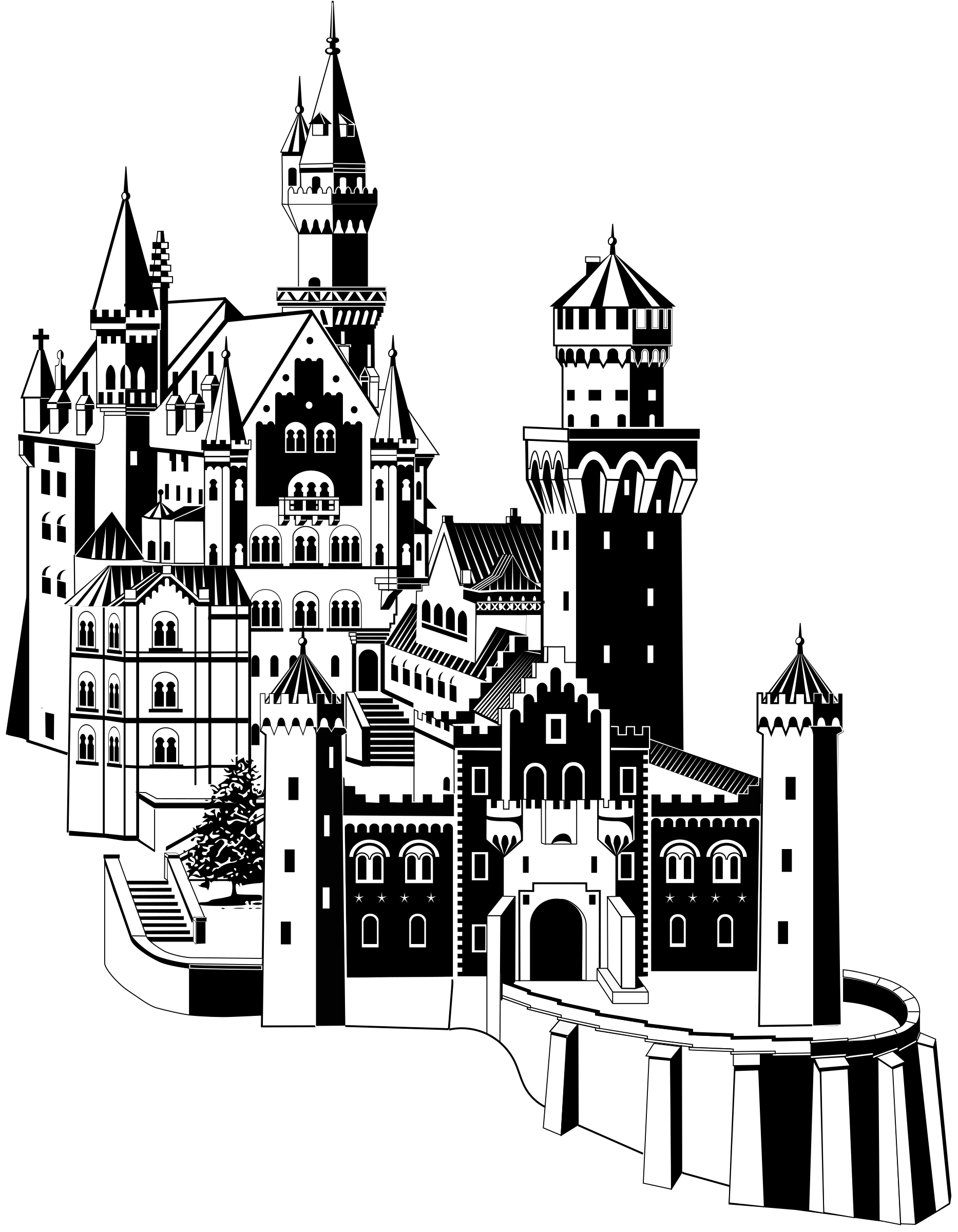 Clipart Neuschwanstein Castle Download Png Clipart