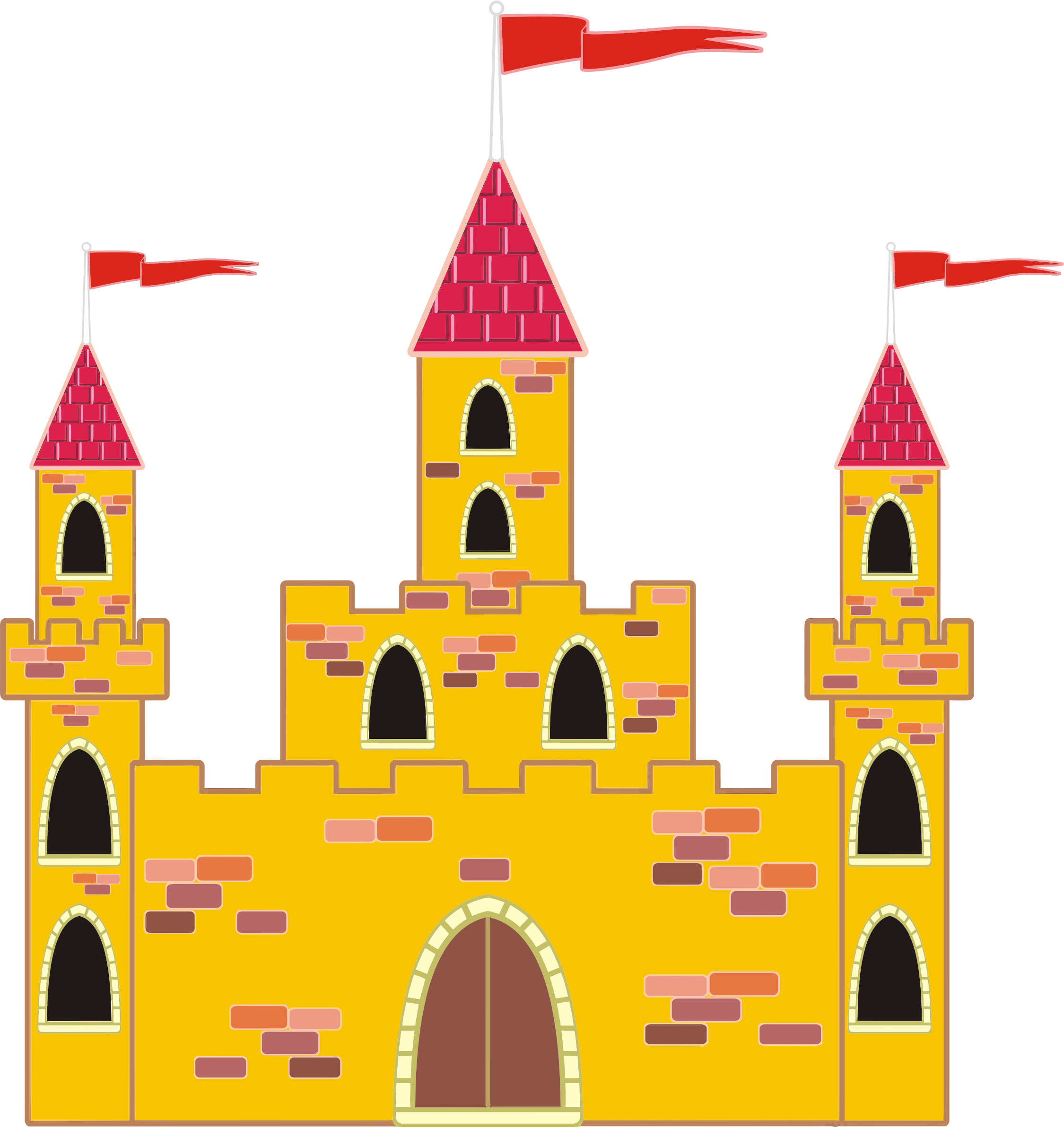Gallery For Medieval Castle Pennant Download Png Clipart
