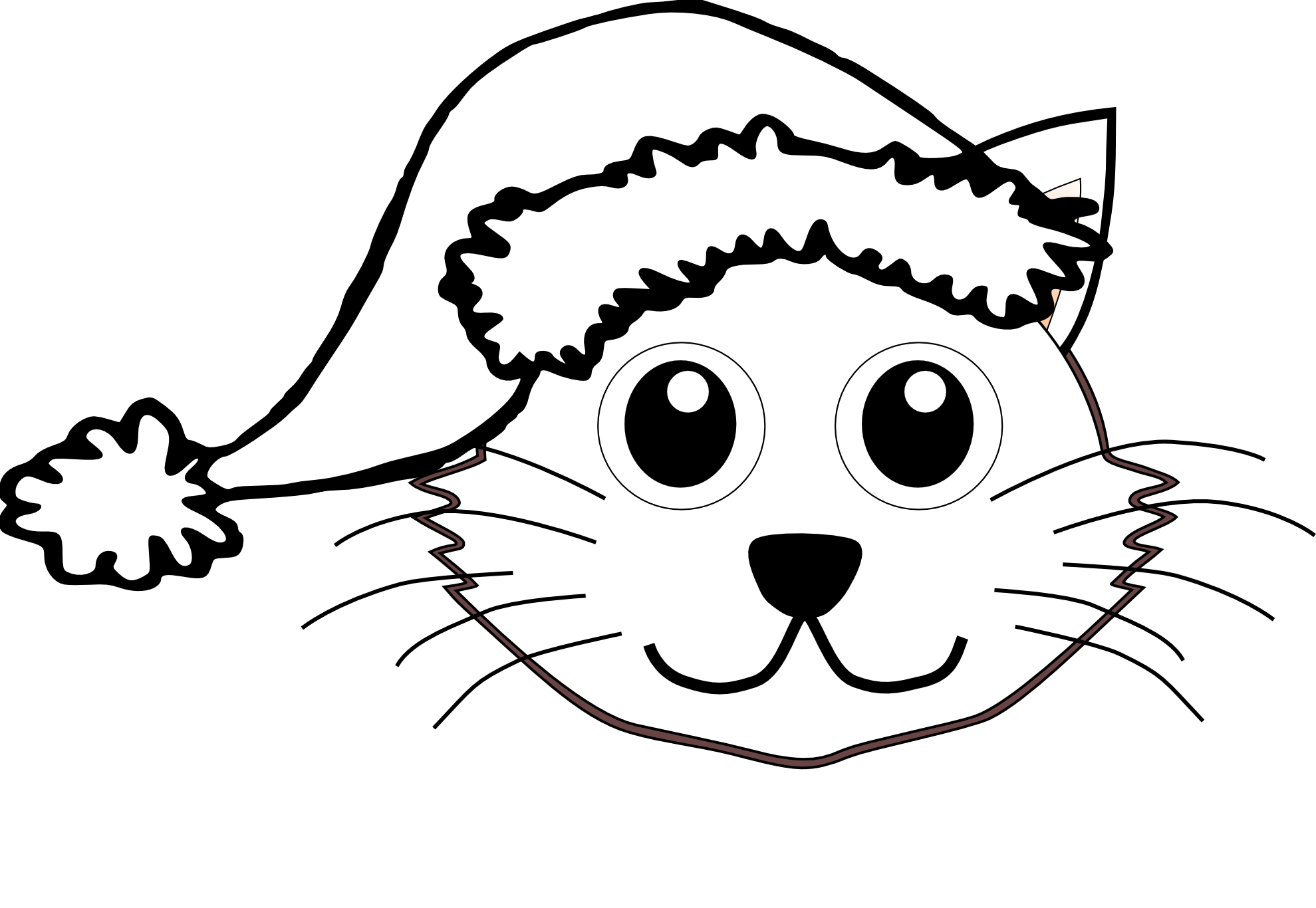 Download Cat In The Hat Black And White Clipart PNG Free FreePngClipart.
