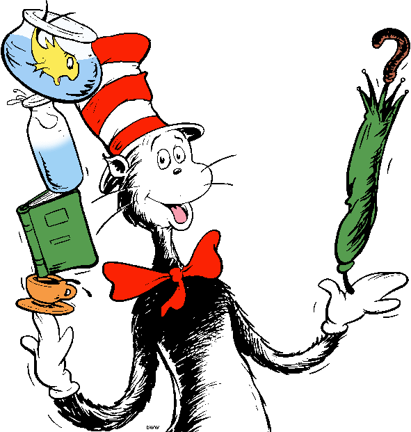Cat In The Hat Download Png Clipart