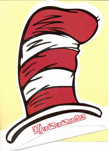 Cat In The Hat Dr Seuss Character Clipart