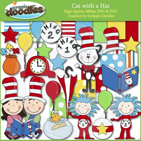 Cat In The Hat Images About Dr Clipart