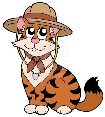 Cat In The Hat Png Image Clipart