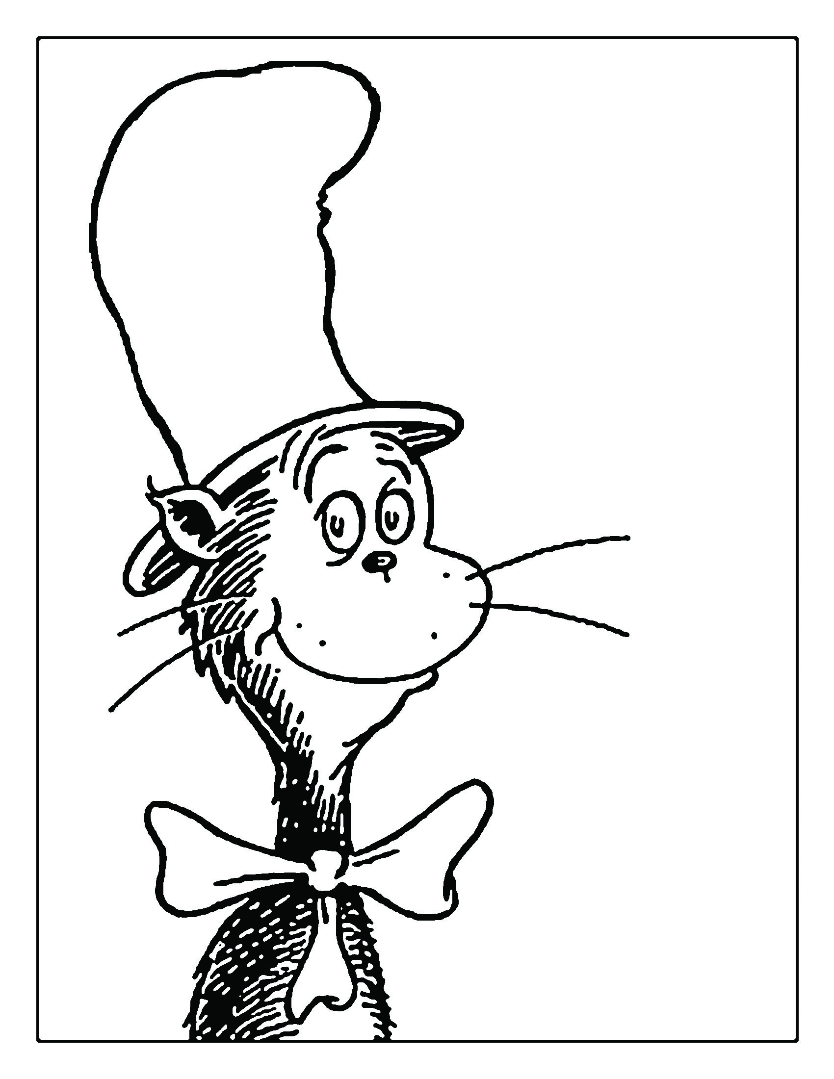 Dr Seuss Cat In The Hat Wikiclipart Clipart