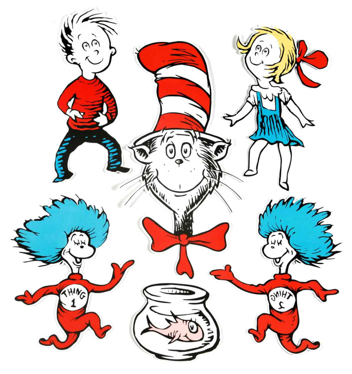 Cat In The Hat Kid Free Download Clipart