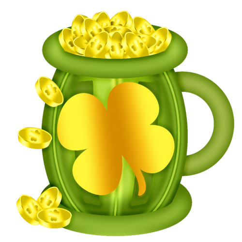 Irish March 17 People Ruble Day Saint Clipart