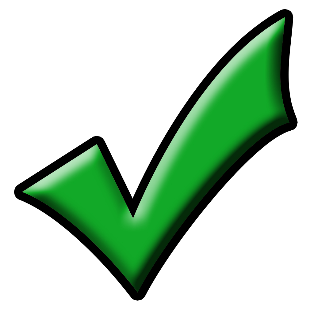 Free Check Mark Image Png Clipart