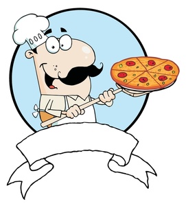 Chef Image A Pizza Chef With A Clipart