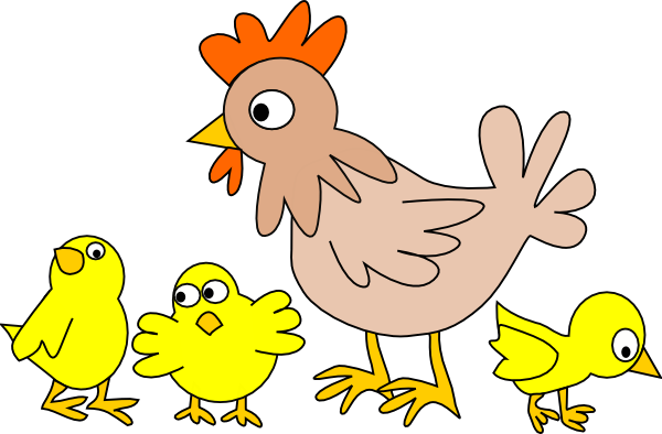 Chicken And Chick Image Png Clipart