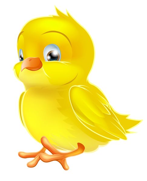Easter Chick And Yellow On Clipart Clipart