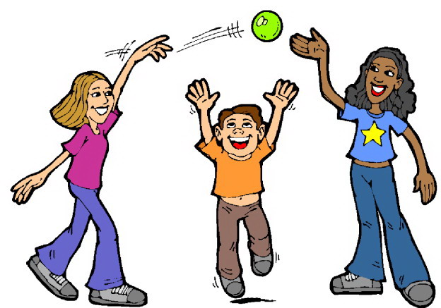 Children Playing Kids Playing Sports Images Clipart